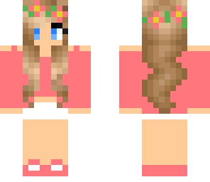 flower crown girl