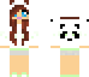 panda girl hoodie