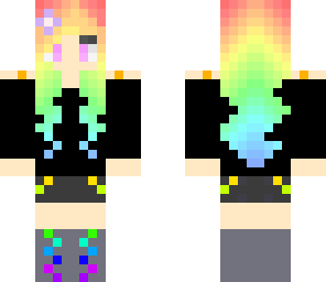 rainbow tumblr girl