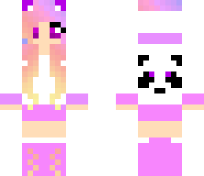 pastel panda girl