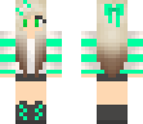 green stripe girl