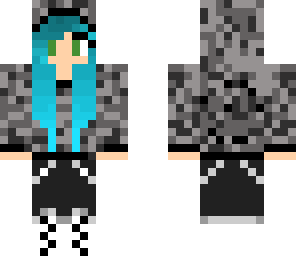 girl with awesome jacket