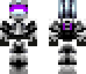 purple halo man