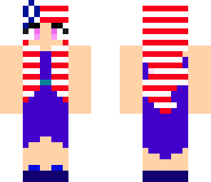 the somewhat patriot girl