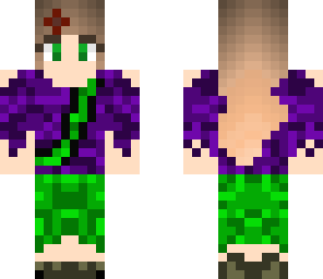 purple green