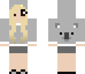 koala hoodie blonde