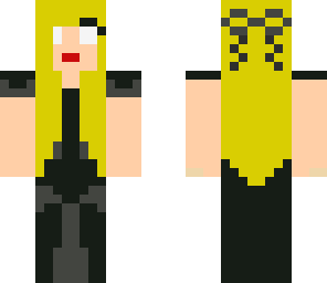 blond herobrine girl