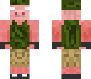 herobrine pig marine