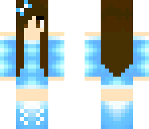 blue girl