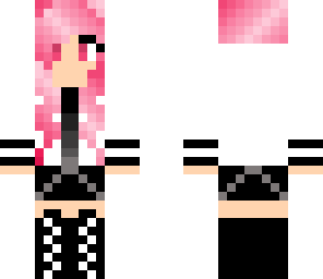 edited pink girl