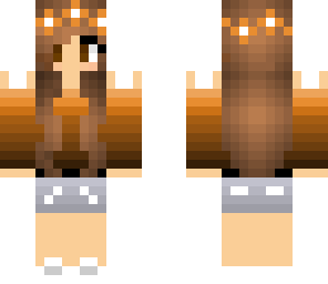 cute orange girl