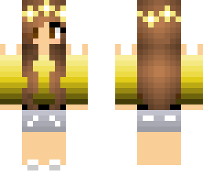 cute yellow girl