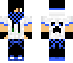 blue teenager