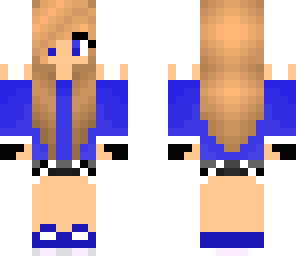 blue girl