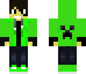 creeper hoody gamer