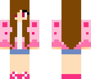 pink cake girl