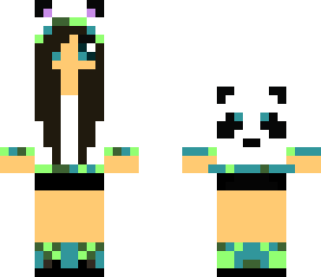 cute panda girl
