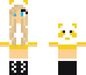 yellow panda girl