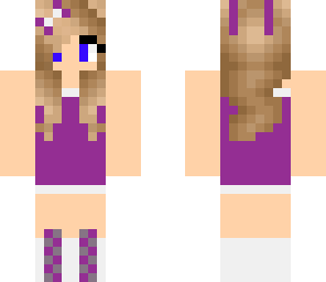 purple bunny girl