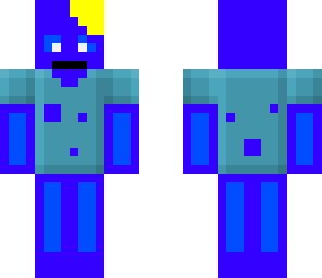 blue pixel zombie