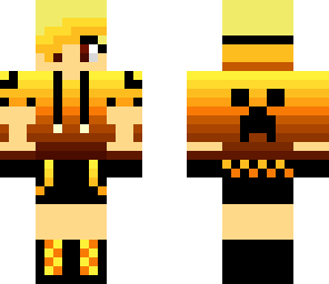 golden creeper girl