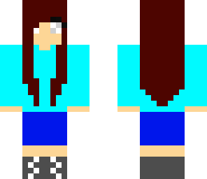 music loving herobrine girl