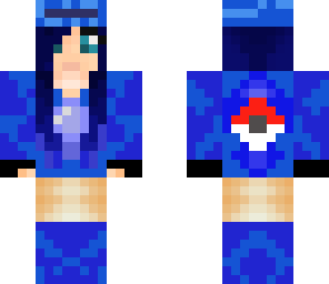 girl water pokemon trainer