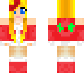 christmas girl skin