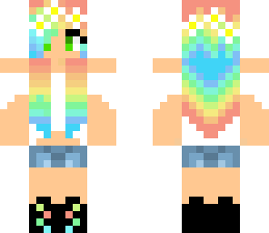 cute rainbow hipster