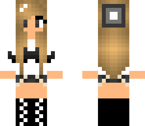 cute mustache girl