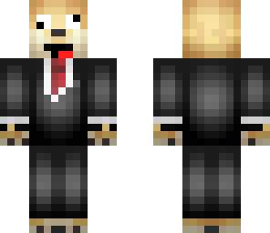 doge in tuxedo