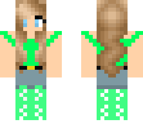 cute green headphone girl edit