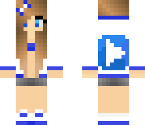 blue youtube girl