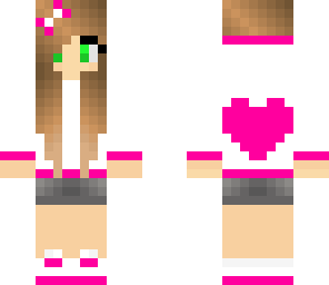 heart hoodie girl