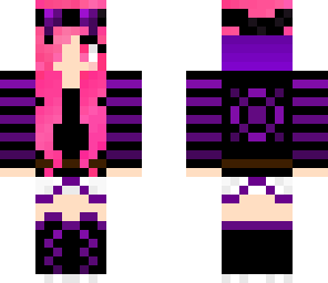 purple punk girl