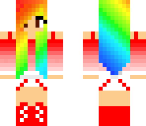 rainbow girl
