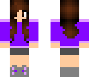 purple girl