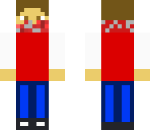 scarfed player