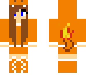 charmander gurl not mine