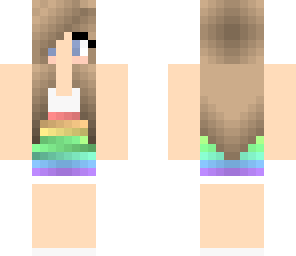 no shoes or bow not my skin