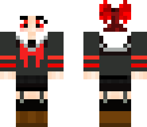 white hair girl