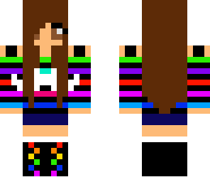rainbow mustache