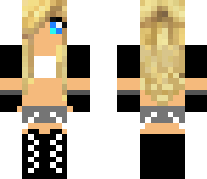 blonde biker 