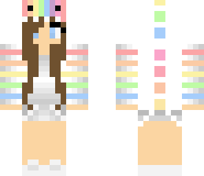 rainbow girl