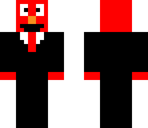 elmo in a suit