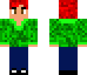 green and red boy
