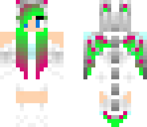 skin fix dragon girl with teeth