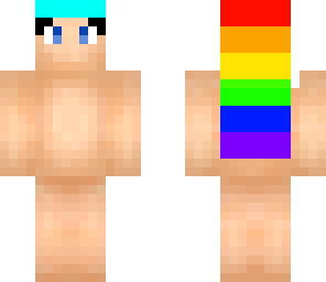rainbow girl hair base