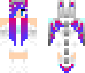 skin fix dragon girl with teeth and eyes