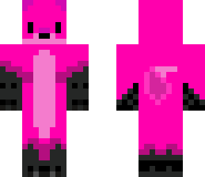 pink and purple fox
